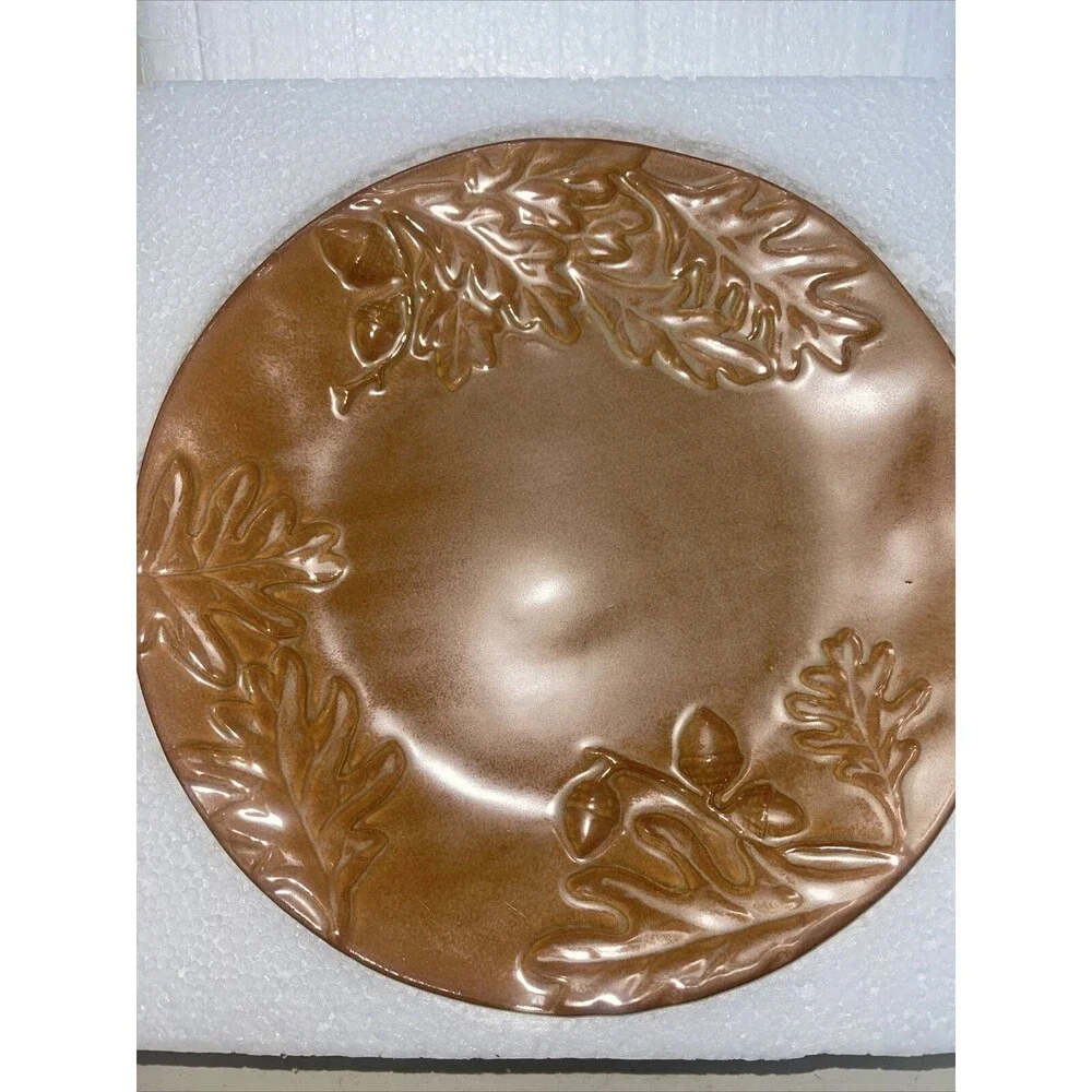 Biltmore Estate Inspirations Olmsted Oak Salad Plates New Box of 2 Plates